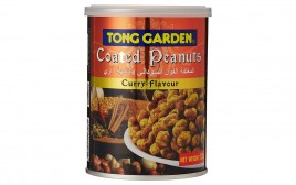 Tong Garden Coated Peanuts Curry Flavour  Tin  130 grams